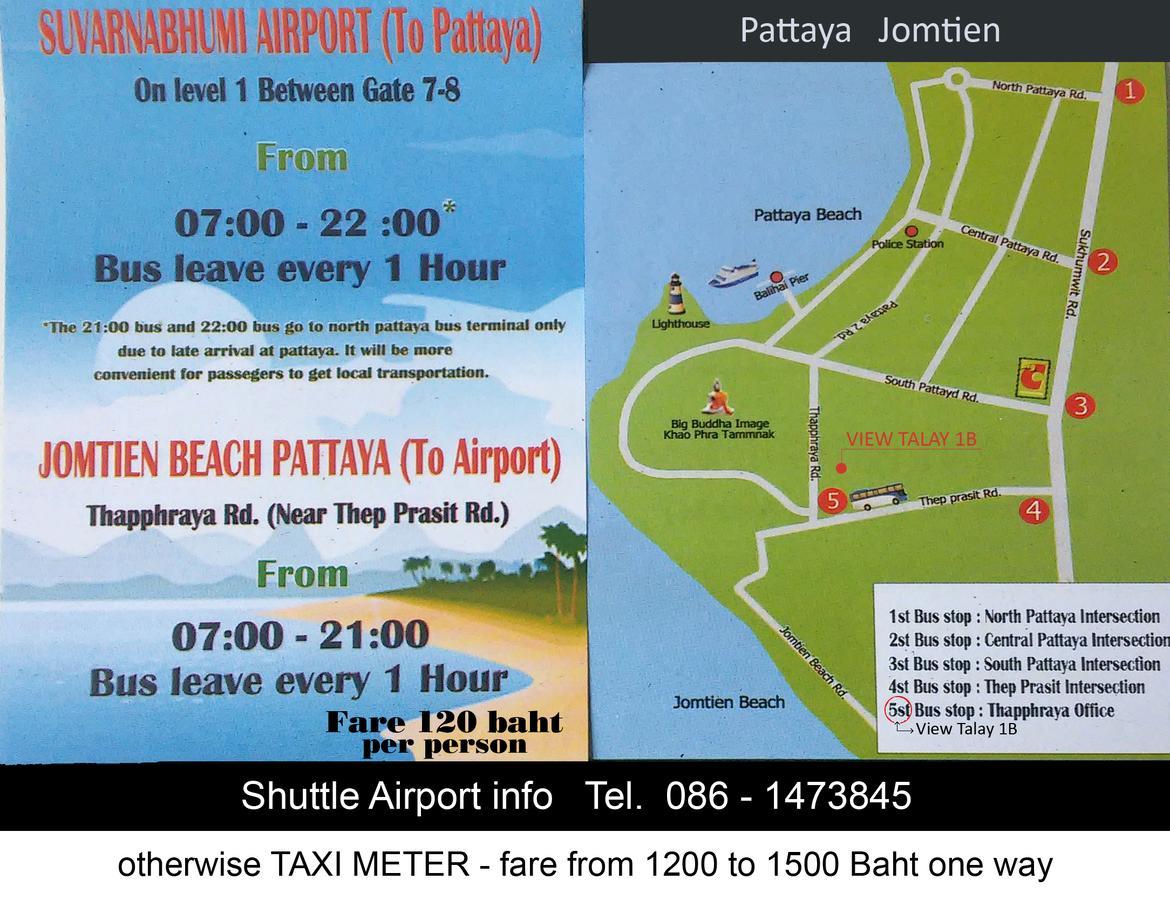 View Talay 1B Studio Pattaya Dış mekan fotoğraf